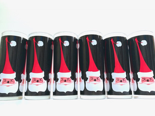 Libbey Santa Glasses (Set of 6)