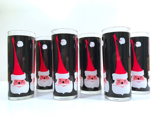 Libbey Santa Glasses (Set of 6)